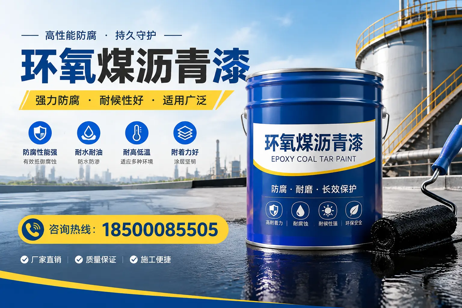 环氧煤沥青漆的储存与运输注意事项，绿园企业须知